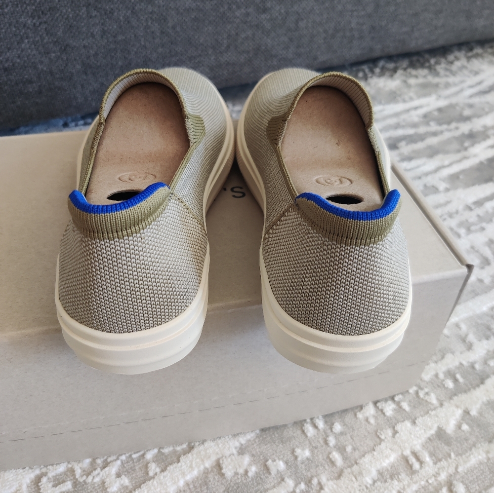 Rothy's City Slip On Sneaker - Olive - Picture 4 of 6